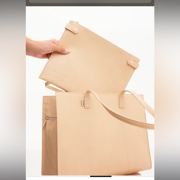 Beis the Work store Beige NWT - Picture 5 of 12